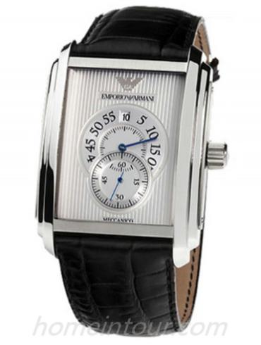 阿玛尼AR4201男表时尚男表系列-棕色表带/表径&#8211;