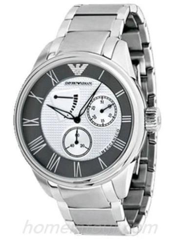 阿玛尼AR4610男表时尚男表系列-银色表带/表径&#8211;