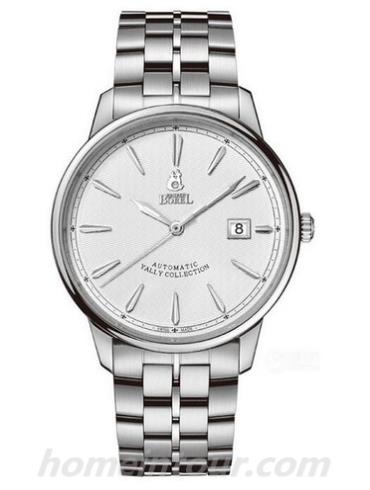 依波路GS5680-25121男表雅丽系列-银色表带/表径41mm