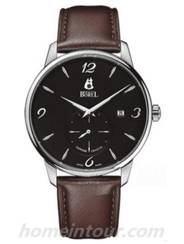 依波路GS5650-58421BR男表雅丽系列-棕色表带/表径41mm