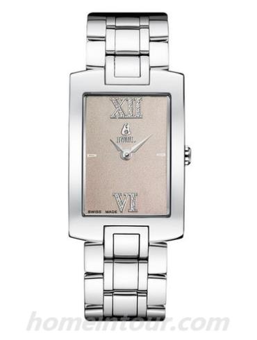 依波路GS520-4632男表真爱系列-银色表带/表径&#8211;