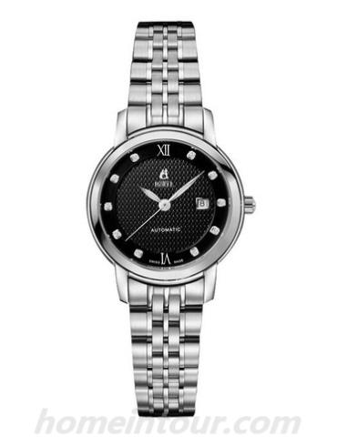 依波路LS6155-5590女表皇室系列-银色表带/表径29.5mm