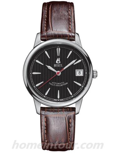 依波路LS5680-55121BR女表雅丽系列-棕色表带/表径34.50mm