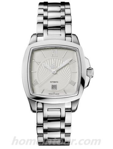 依波路LS1856S-4532女表传奇系列-银色表带/表径29mm