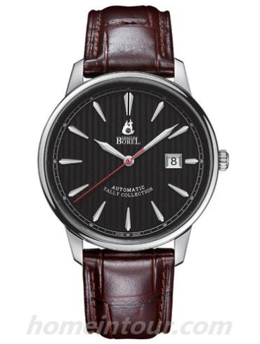 依波路GS5680-55121BR男表雅丽系列-棕色表带/表径41mm