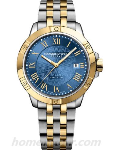 蕾蒙威8160-STP-00508男表Tango系列-间金色表带/表径41mm