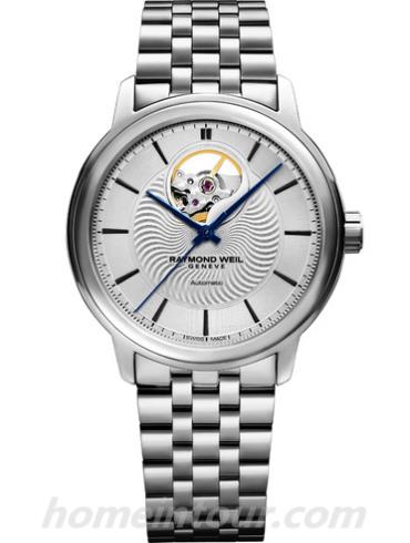 蕾蒙威2227-ST-65001男表Maestro系列-银色表带/表径39.5mm