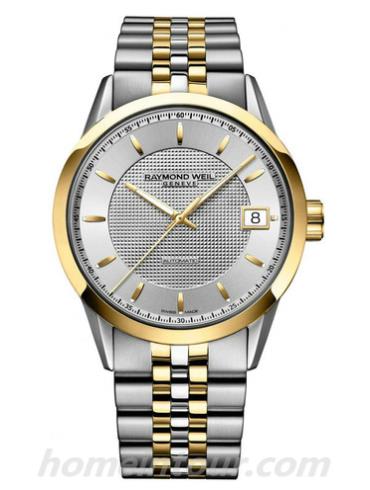 蕾蒙威2740-STP-65021男表Freelancer系列-间金色表带/表径42.5mm