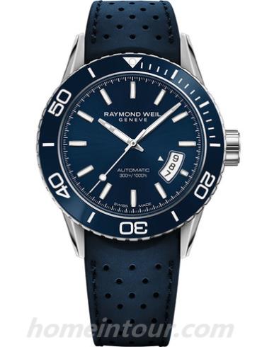 蕾蒙威2760-SR3-50001男表Freelancer系列-蓝色表带/表径42.5mm