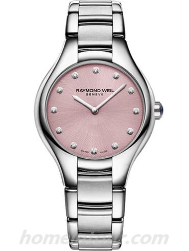 蕾蒙威5132-ST-80081女表Noemia系列-银色表带/表径32mm