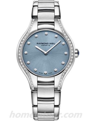 蕾蒙威5132-STS-50081女表Noemia系列-银色表带/表径32mm