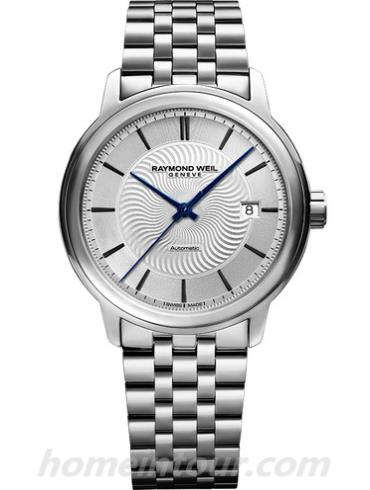 蕾蒙威2237-ST-65001男表Maestro系列-银色表带/表径39.5mm