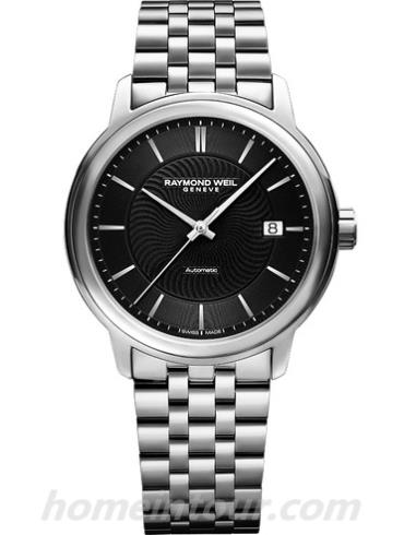 蕾蒙威2237-ST-20001男表Maestro系列-银色表带/表径39.5mm