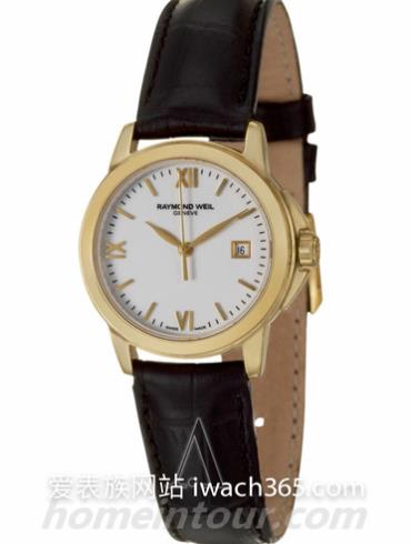 蕾蒙威5376-P-00307女表Maestro系列-棕色表带/表径27mm