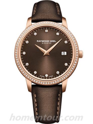 蕾蒙威5388-C5S-70081女表Toccata-棕色表带/表径34mm