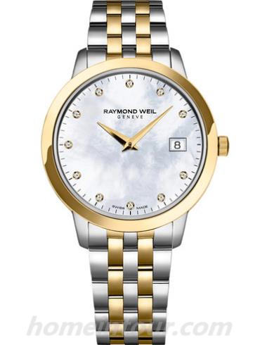 蕾蒙威5388-STP-97081女表Toccata-间金色表带/表径34mm