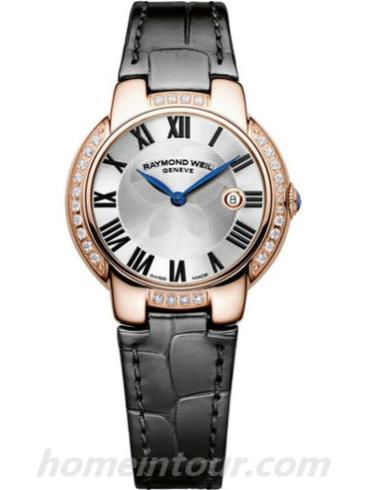 蕾蒙威5229-PCS-01659女表Jasmine系列-棕色表带/表径29mm