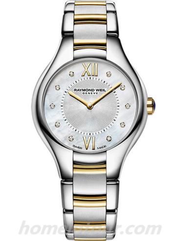 蕾蒙威5127-STP-00985女表Noemia系列-间金色表带/表径27mm