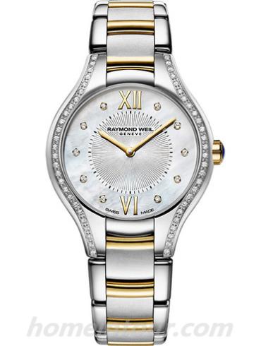 蕾蒙威5127-SPS-00985女表Noemia系列-间金色表带/表径27mm