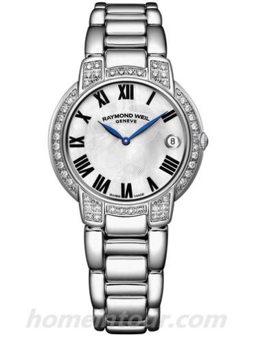 蕾蒙威5229-ST2-01970女表Jasmine系列-银色表带/表径29mm