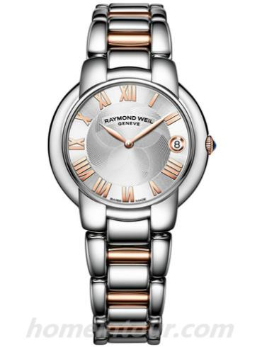 蕾蒙威5235-S5-01658女表Jasmine系列-间金色表带/表径35mm