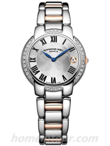 蕾蒙威5235-S5S-01659女表Jasmine系列-间金色表带/表径35mm