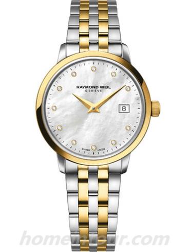 蕾蒙威5988-STP-97081女表Toccata-间金色表带/表径29mm