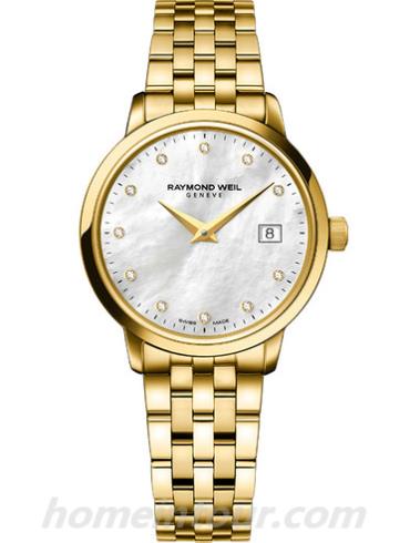 蕾蒙威5988-P-97081女表Toccata-金色表带/表径29mm