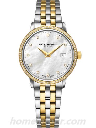 蕾蒙威5988-SPS-97081女表Toccata-间金色表带/表径29mm