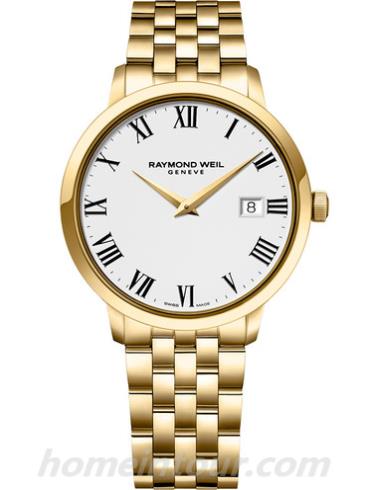 蕾蒙威5488-P-00300男表Toccata-金色表带/表径39mm