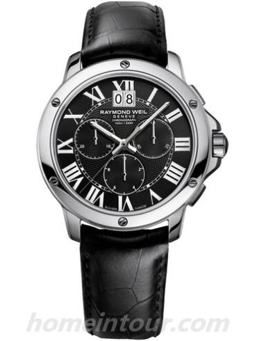 蕾蒙威4891-STC-00200男表Tango系列-黑色表带/表径40mm