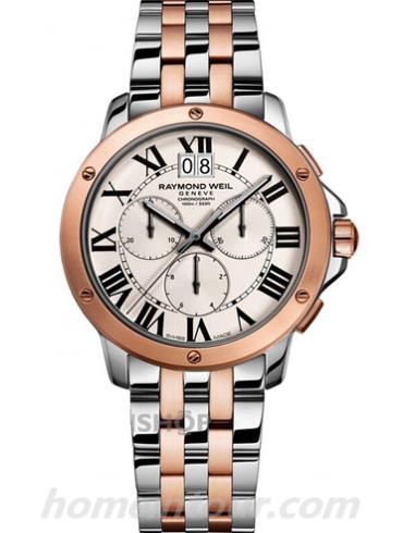 蕾蒙威4891-SP5-00660男表Tango系列-间金色表带/表径40mm