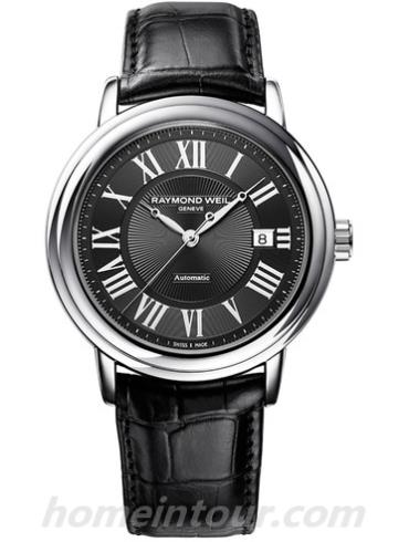 蕾蒙威2847-STC-00209男表Maestro系列-黑色表带/表径41.5mm