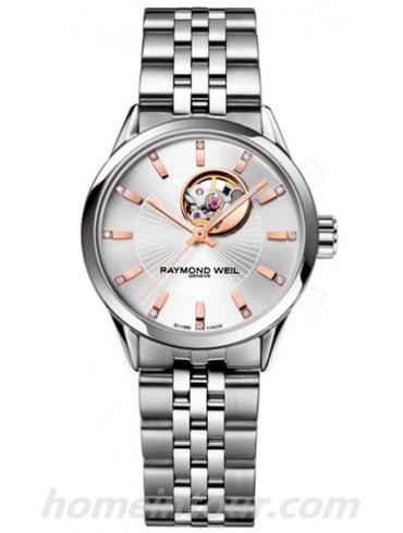 蕾蒙威2410-ST-65981女表Freelancer系列-银色表带/表径38mm