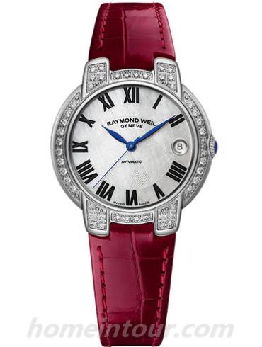 蕾蒙威2935-SL2-01970女表Jasmine系列-红色表带/表径35mm