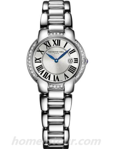 蕾蒙威5229-STS-00659女表Jasmine系列-银色表带/表径29mm