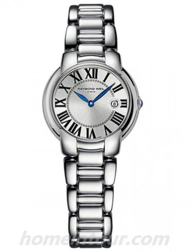 蕾蒙威5229-ST-00659女表Jasmine系列-银色表带/表径29mm