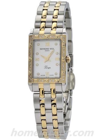 蕾蒙威5971-STS-00995女表Tango系列-银色表带/表径30mm