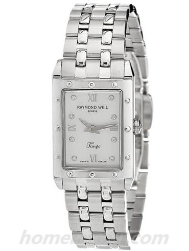 蕾蒙威5971-ST-00995女表Tango系列-银色表带/表径30mm