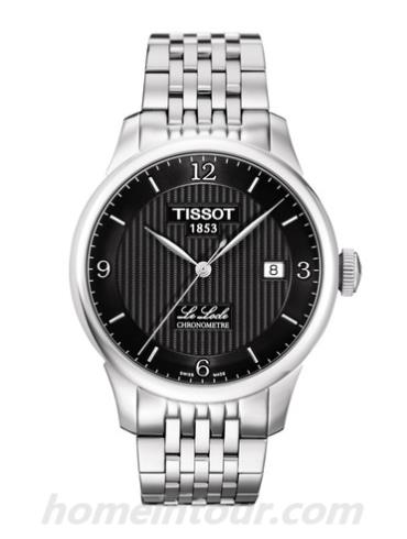 天梭T0064081105700男表T-Classic系列-灰色表带/表径39.3mm