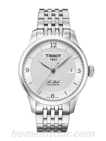 天梭T0064081103700男表T-Classic系列-灰色表带/表径39.3mm