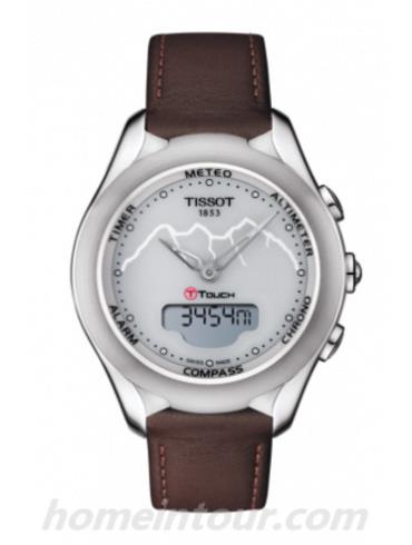 天梭T0752201601110男表Special Collections系列-棕色表带/表径38mm