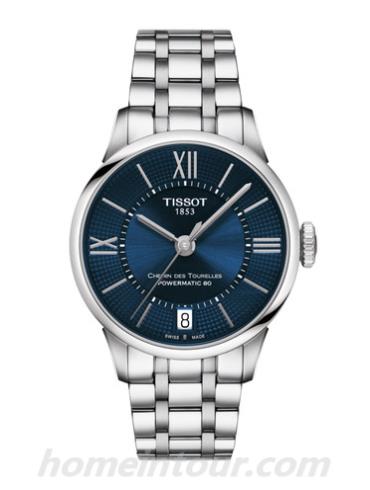 天梭T0992071104800女表T-Classic系列-灰色表带/表径32mm