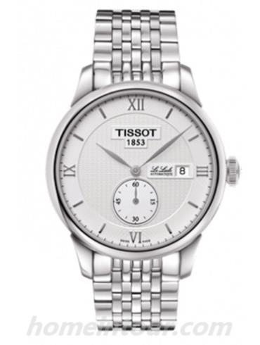 天梭T0064281103801男表T-Classic系列-灰色表带/表径39.3mm