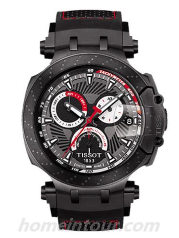 天梭T1154173706101男表Special Collections系列-黑色表带/表径47.6mm