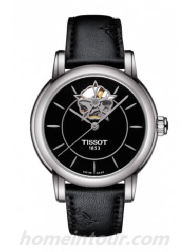 天梭T0502071705104女表T-Trend系列-黑色表带/表径35mm