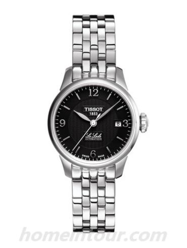 天梭T41118354女表T-Classic系列-灰色表带/表径25.3mm