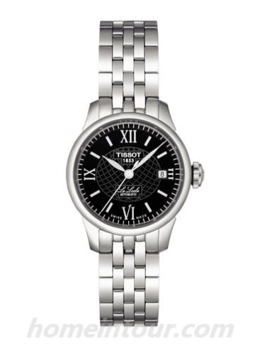 天梭T41118353女表T-Classic系列-灰色表带/表径25.3mm