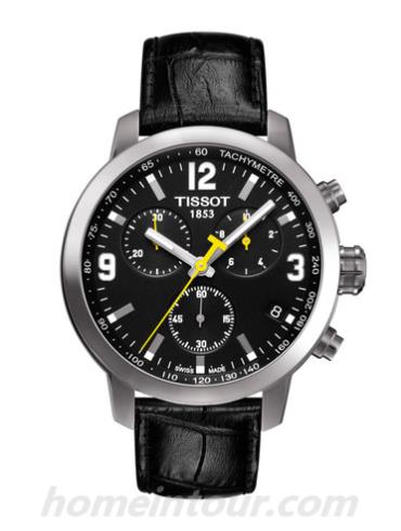 天梭T0554171605700男表T-Sport系列-黑色表带/表径41mm