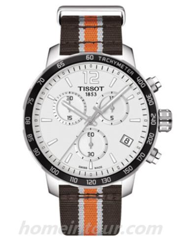 天梭T0954171703734男表Special Collections系列-橙色; 灰色; 黑色表带/表径42mm